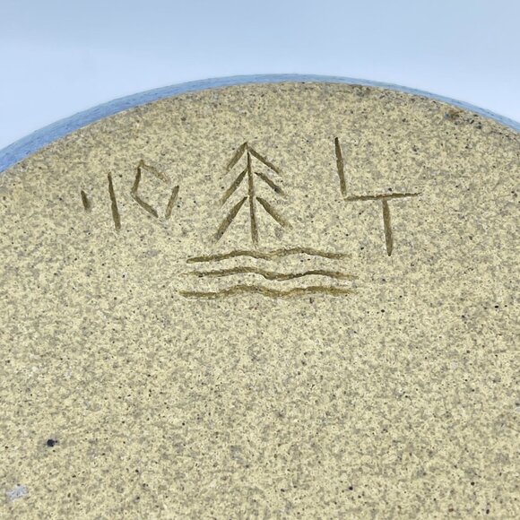 timberlate ceramic arts handcrafted ceramic bowl with fish & starfish design - Picture 10 of 10